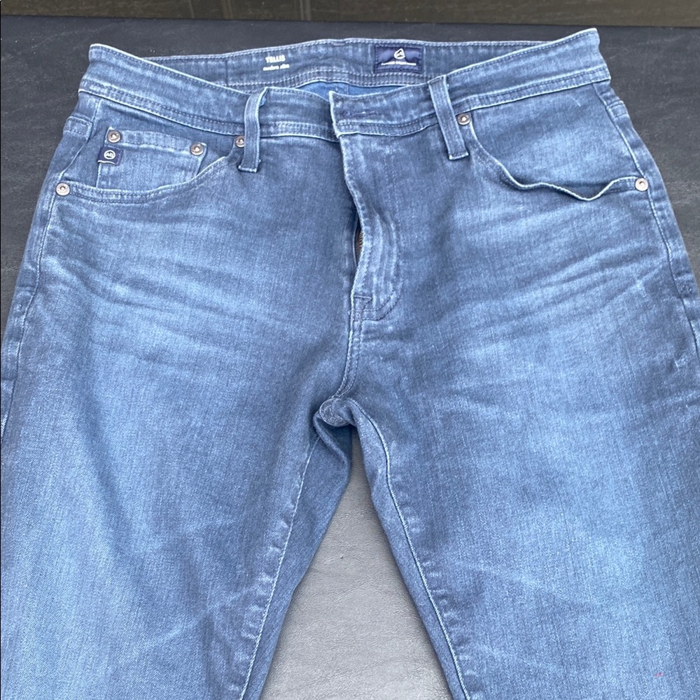 Men’s. 31x34. AG Adriano Goldschmied INDIGO Blue Modern Slim Jeans. Awesome!